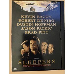 Sleepers DVD Movie Kevin Bacon Robert De Niro Brad Pitt Dustin Hoffman
